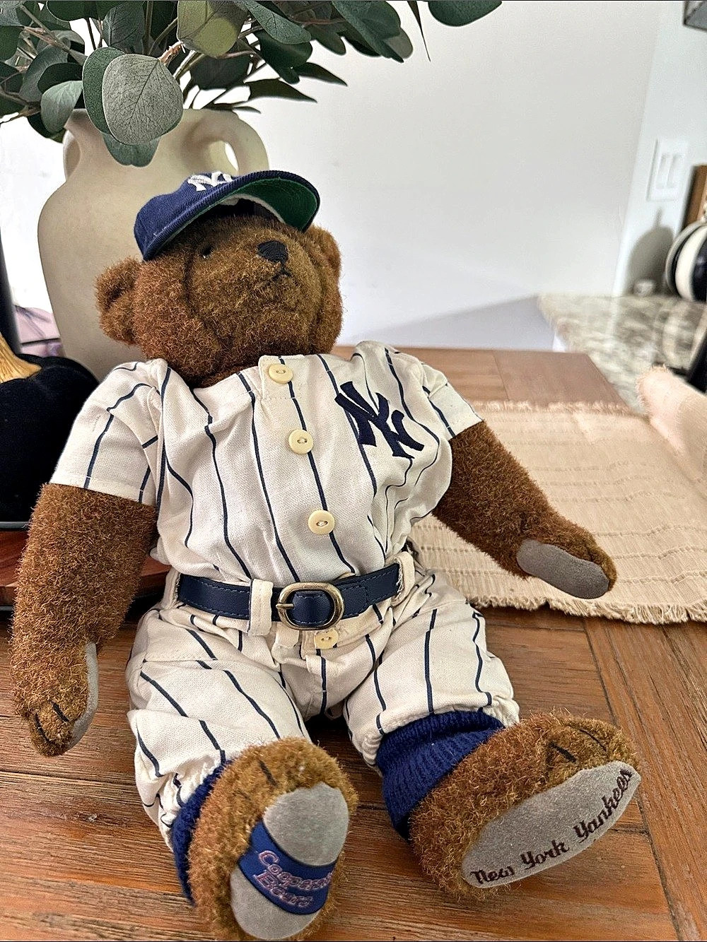 Cooperstown Collection New York Yankees Teddy Bear Limited Edition 204/2500